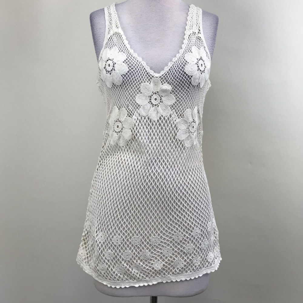 Intimately Free People Womens Cream Knitted Top